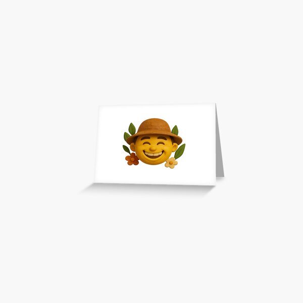 Item preview, Funny and expressive gardener emoji – adorable and funny design designed and sold by ArteJorge48.