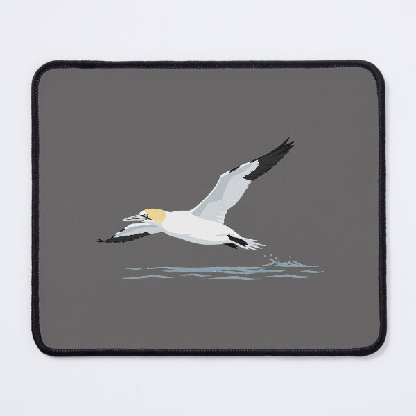 Item preview, The Northern Gannet - Minimalist Seabird Art designed and sold by TheArtEngineer.