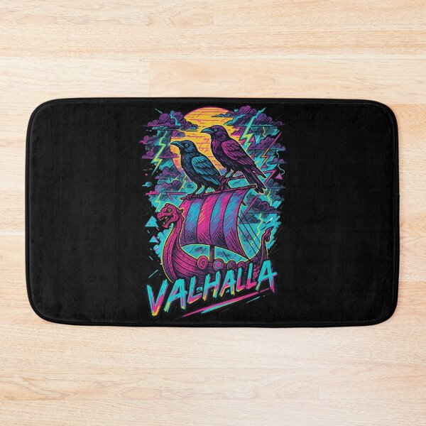 Item preview, Barco vikingo Valhalla Hugin y Munin Nórdico designed and sold by TomFrontierArt.