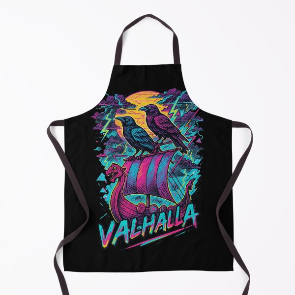 Item preview, Barco vikingo Valhalla Hugin y Munin Nórdico designed and sold by TomFrontierArt.
