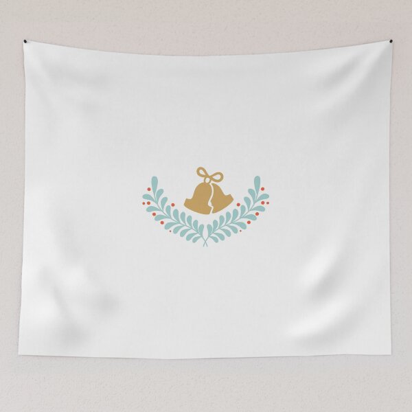 Item preview, Little Miss Egg-stremely CGolden Bells in Teal Wreath – Elegant Holiday Celebration Designute – Easter Bunny Cartoon Design for Kids designed and sold by TeesHearts100.
