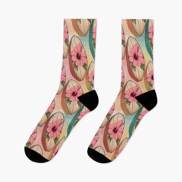 Aperçu de l'œuvre Hibiscus rose surf créée et vendue par CandyVenom.