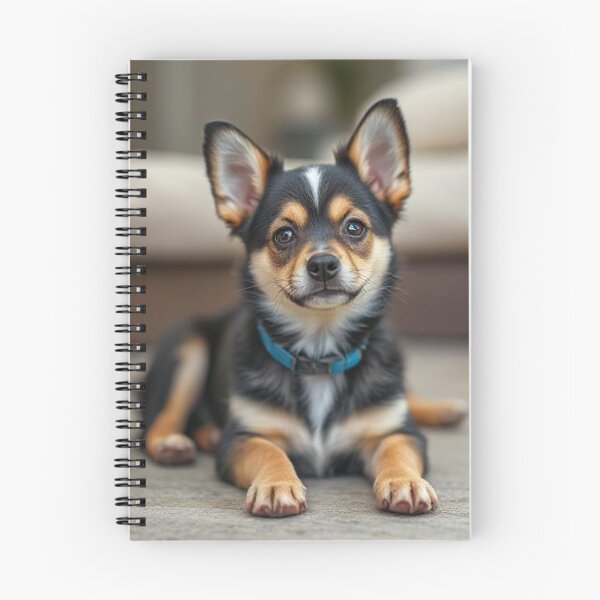 Item preview, Pawtrait of a Pup – Adorable Dog with Big Ears and Blue Collar designed and sold by Creative fashion Mix.