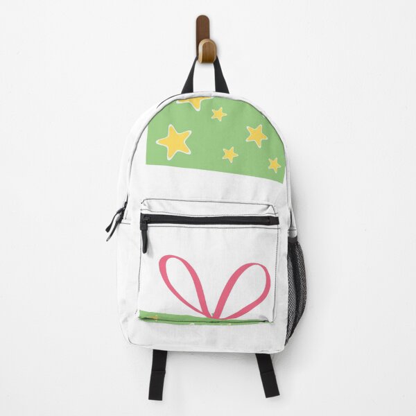 Item preview, Starry Gift Box – Sage Green Present with Pink Bow Design designed and sold by TeesHearts100.
