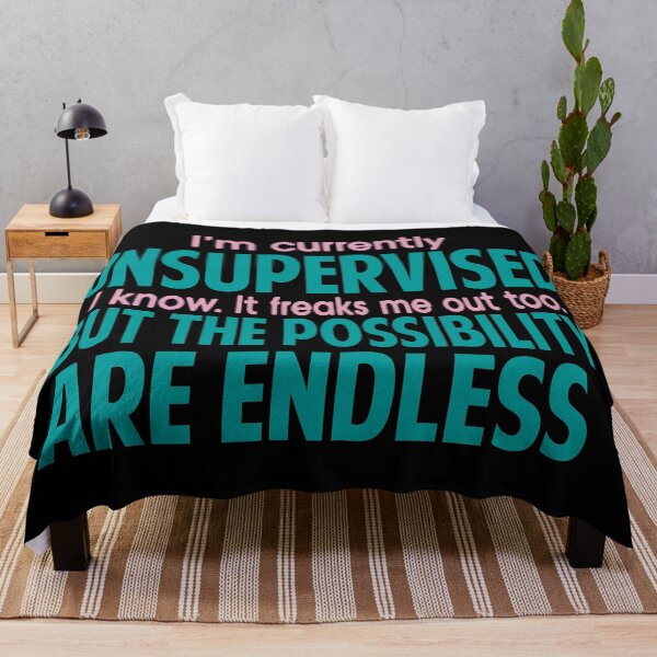 Item preview,  I'm Currently Unsupervised Novelty Graphic Sarcastic Funny designed and sold by Colorfulman.