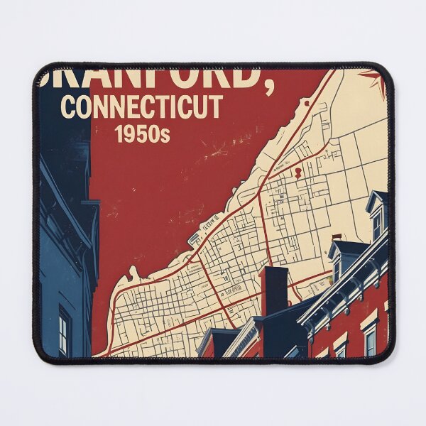 Item preview, Branford Connecticut 1950s USA Vintage Travel Tourism designed and sold by TravelersGems.