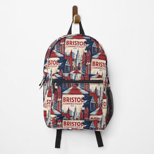 Item preview, Bristol Connecticut 1950s USA Vintage Travel Tourism designed and sold by TravelersGems.