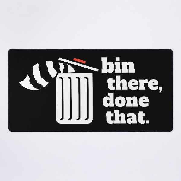 Item preview, Bin There Done That Raccoon Trash Can Humour V.3 designed and sold by OzzyMac.
