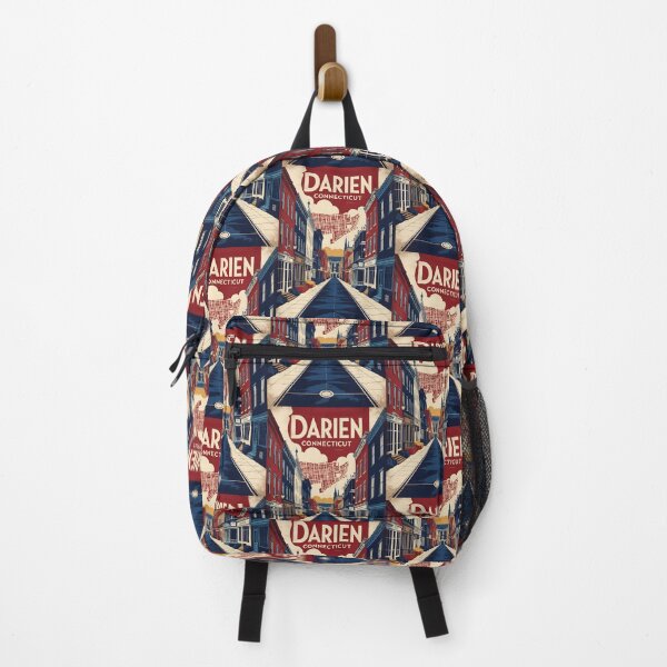 Item preview, Darien Connecticut 1950s USA Vintage Travel Tourism designed and sold by TravelersGems.