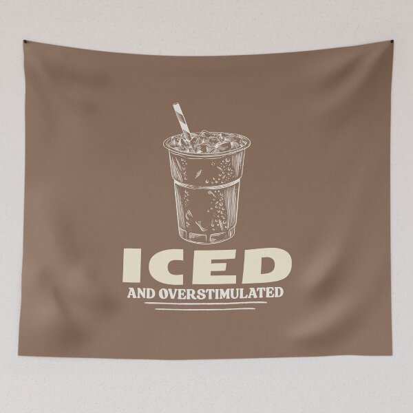 Item preview, Iced and Overstimulated designed and sold by musthavewords.