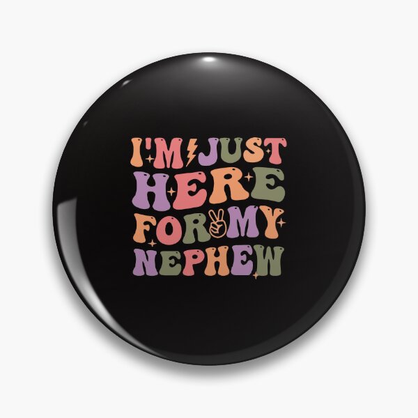 Item preview, Aunt, I'm Just Here For Nephew, Gift For Aunt From Nephew, Feral Aunt,  Auntie Gift, Aunts Birthday Gifts, Auntie designed and sold by DesignDenDo ⭐⭐⭐⭐⭐.