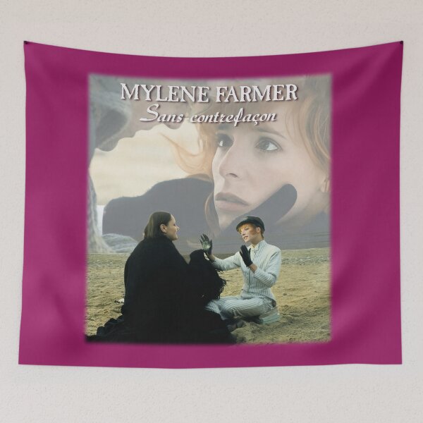 Aperçu de l'œuvre Mylène Farmer - Sans contrefaçon-2025 créée et vendue par MusicVibesTee.