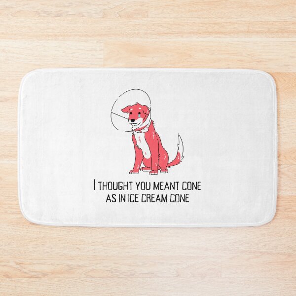 Item preview, Sad Dog in a Cone Design designed and sold by CarefulCreation.