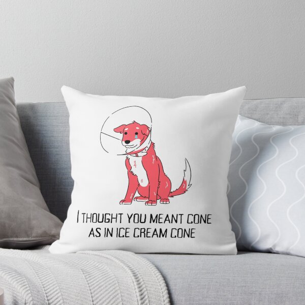 Item preview, Sad Dog in a Cone Design designed and sold by CarefulCreation.
