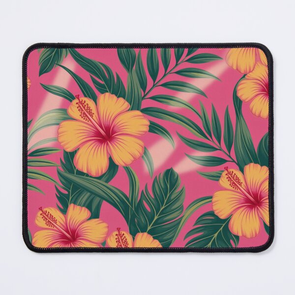 Item preview, Yellow Pink Hibiscus designed and sold by CandyVenom.