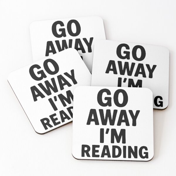 Item preview, Go away I’m reading  designed and sold by FarieArt.