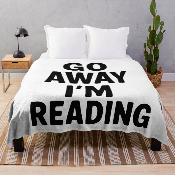 Item preview, Go away I’m reading designed and sold by FarieArt.
