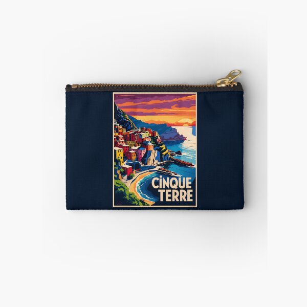 Item preview, A Vintage Travel Art of Cinque Terre - Italy  designed and sold by GoodOldVintage.