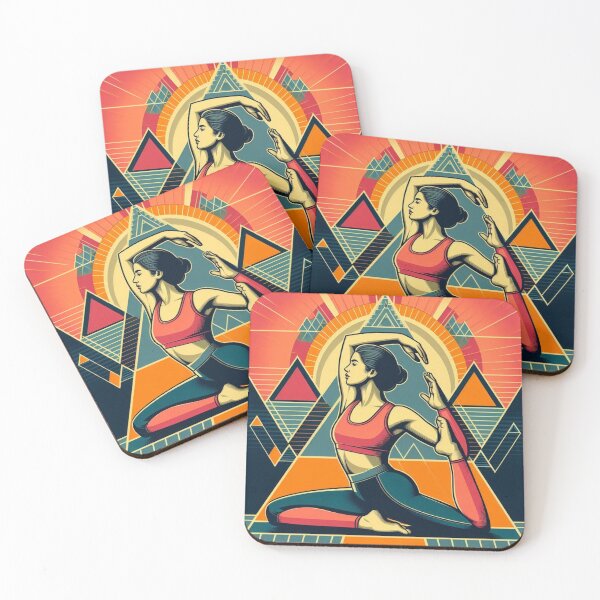 Item preview, A Girl in Yoga Pose designed and sold by kharatsuchita.