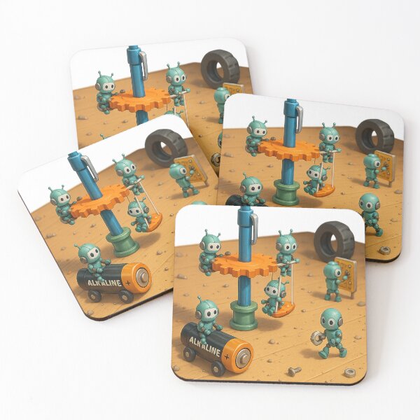 Item preview, Mini Mechs – Building Big Dreams in Small Spaces designed and sold by PastimeMastery.