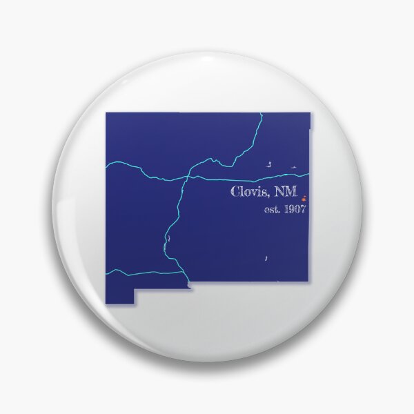 Item preview, Clovis, NM [Blue] designed and sold by PhilbonianDezin.