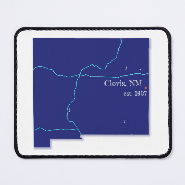 Item preview, Clovis, NM [Blue] designed and sold by PhilbonianDezin.
