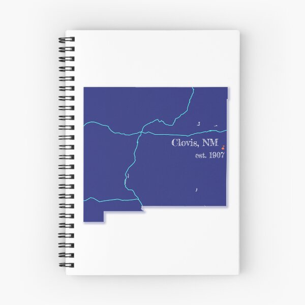 Item preview, Clovis, NM [Blue] designed and sold by PhilbonianDezin.