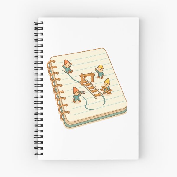 Item preview, Notebook Adventures – Where Ideas Come to Life  designed and sold by PastimeMastery.