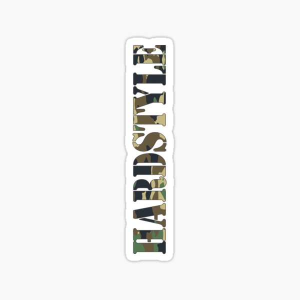 Cas de téléphone de camouflage de Hardstyle Sticker