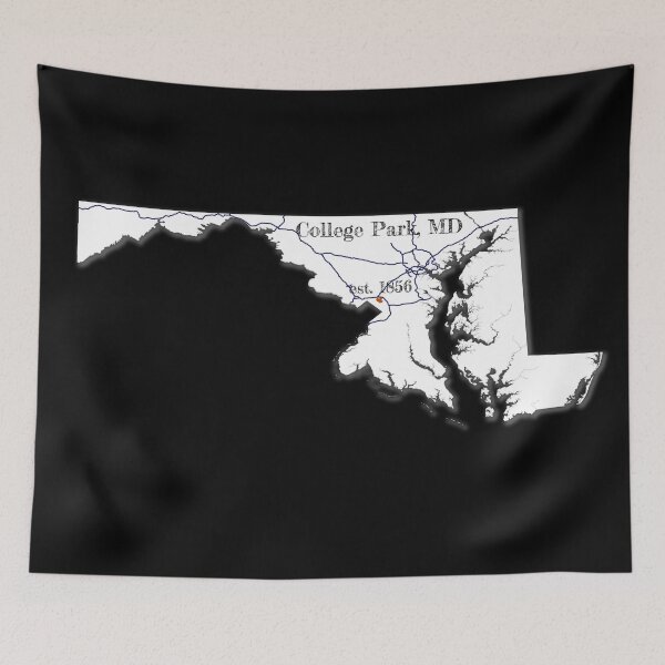 Item preview, College Park, MD [White] designed and sold by PhilbonianDezin.