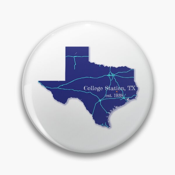 Item preview, College Station, TX [Blue] designed and sold by PhilbonianDezin.