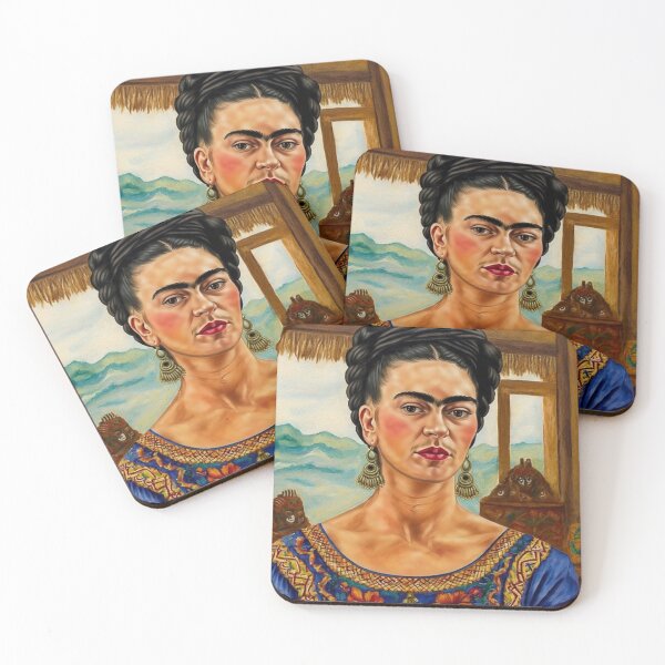 Item preview, FRIDA KAHLO IN A MOUNTAIN SETTING designed and sold by andalaimaging.