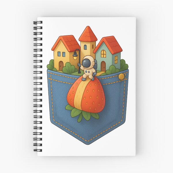 Item preview, Pocket Village – A Tiny Town in Your Jeans designed and sold by PastimeMastery.
