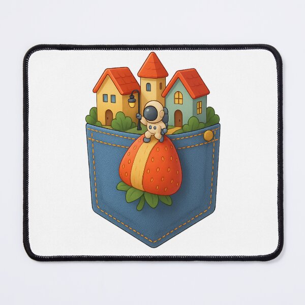 Item preview, Pocket Village – A Tiny Town in Your Jeans designed and sold by PastimeMastery.