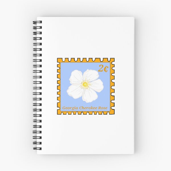 Item preview, Georgia Cherokee Rose Stamp designed and sold by Peachy-Keen-Co.