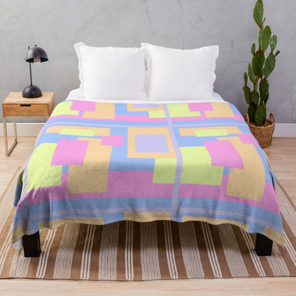 Item preview, A fun pattern with pastel geometric shapes designed and sold by Halcart.