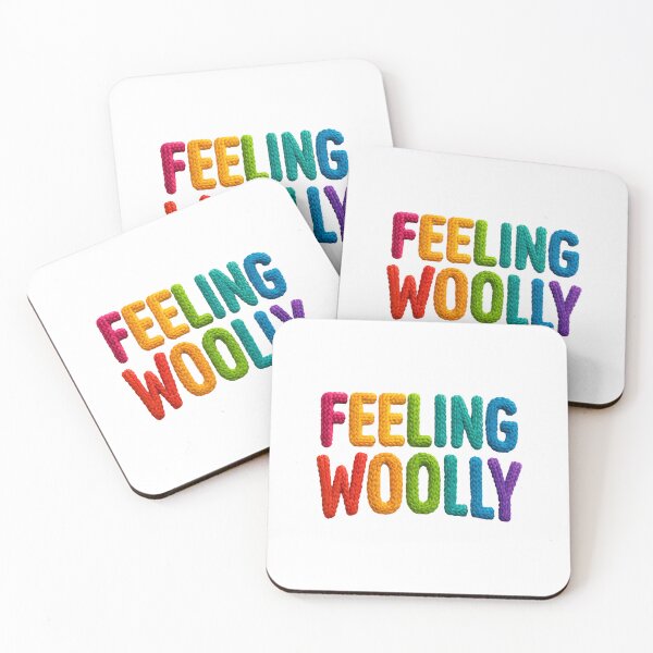 Item preview, Feeling Woolly Knitting-Inspired Colorful Wool Texture Knit Life designed and sold by w1ckerman.