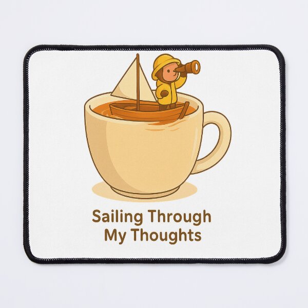 Item preview, Tea Boat – Sailing Through My Thoughts designed and sold by PastimeMastery.