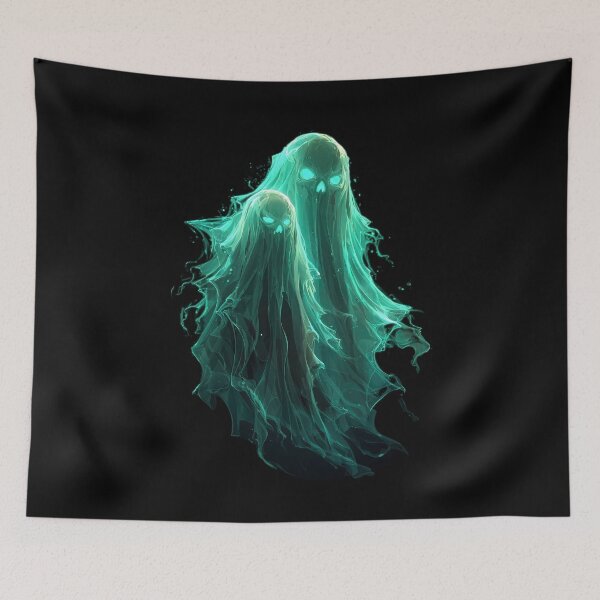 Item preview, A Pair of Glowing Ghosts designed and sold by BadAttitudeTees.