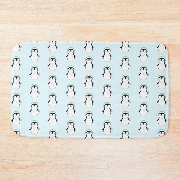 Item preview, Penguin listening to music designed and sold by Splasheverything .