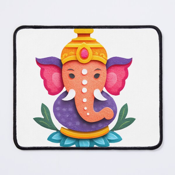 Item preview, Colorful Ganesha Icon designed and sold by Asapusri.