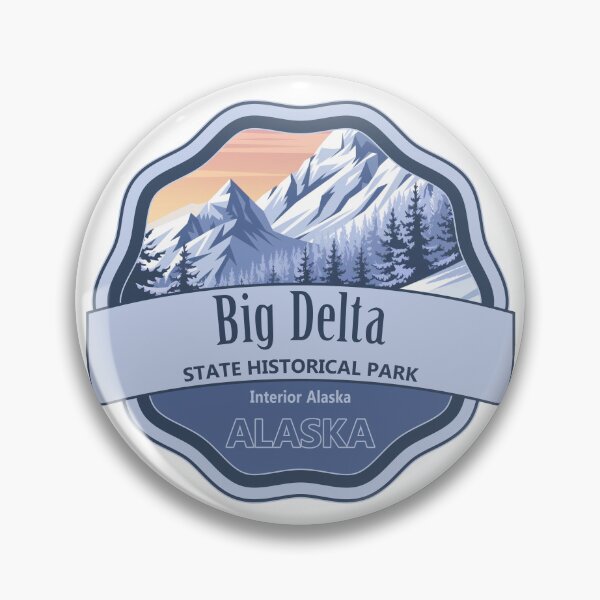 Item preview, Big Delta State Historical Park, Alaska designed and sold by Wanderful-roads.