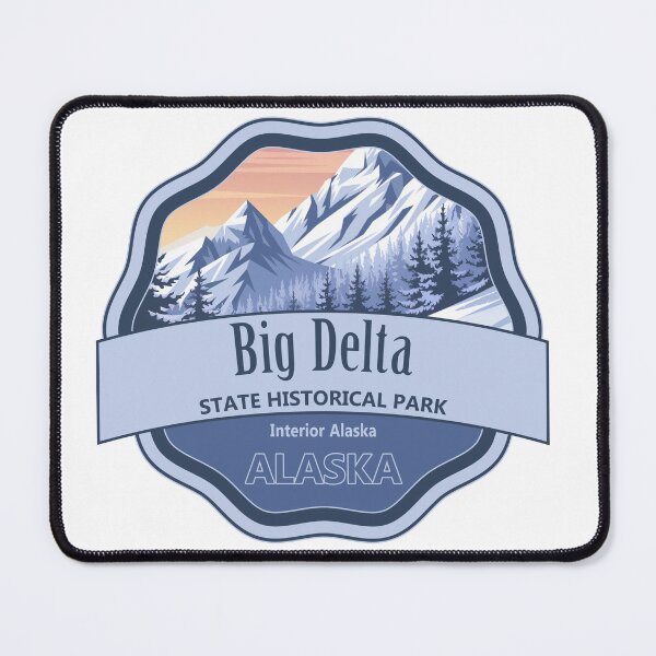 Item preview, Big Delta State Historical Park, Alaska designed and sold by Wanderful-roads.