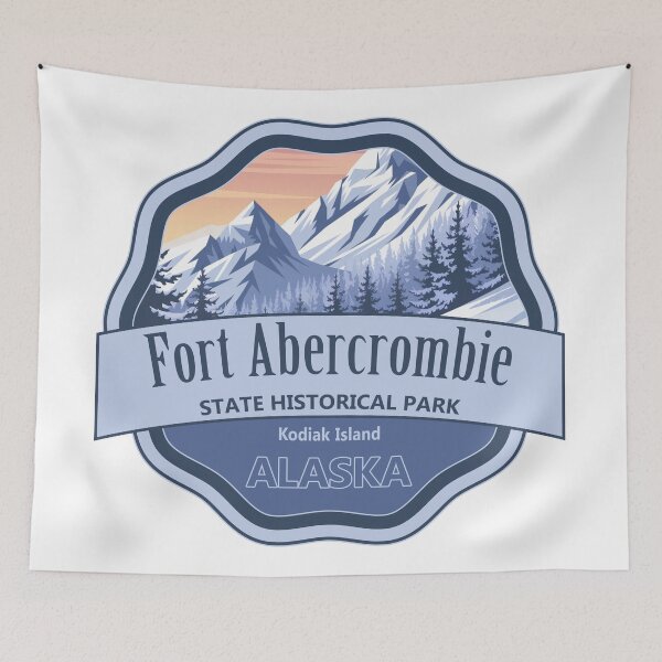 Item preview, Fort Abercrombie State Historical Park, Alaska designed and sold by Wanderful-roads.