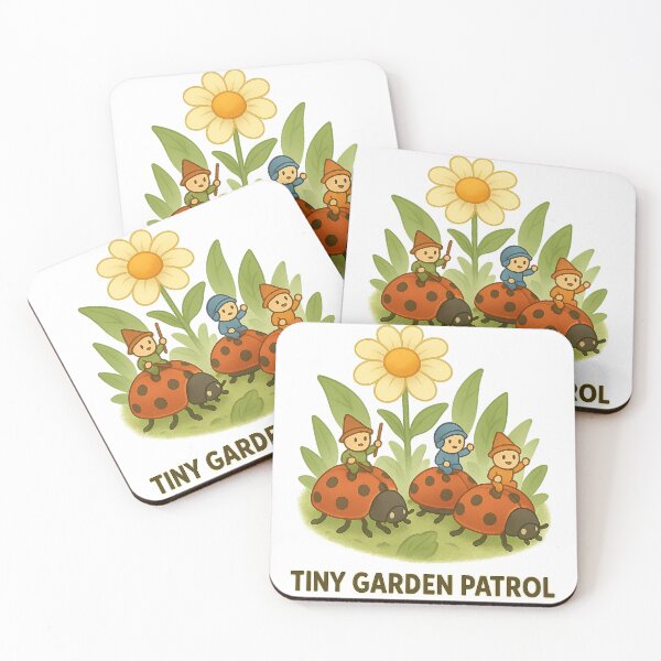Item preview, Tiny Garden Patrol – Guardians of the Leaf designed and sold by PastimeMastery.