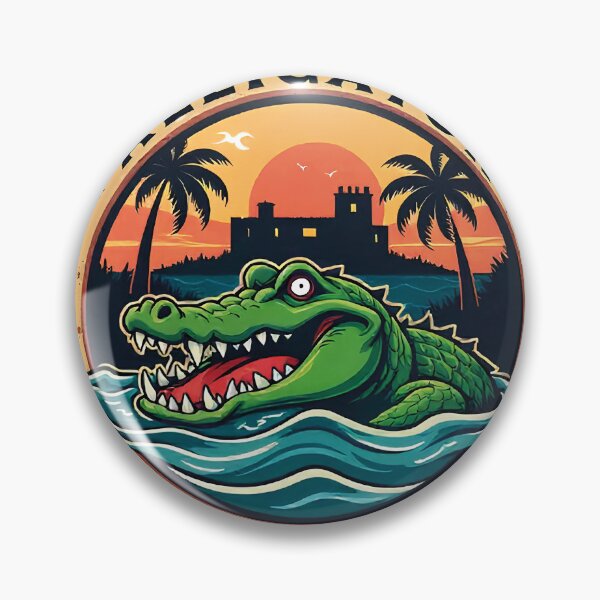 Item preview, Alcatraz of alligators designed and sold by PrimeDesign27.