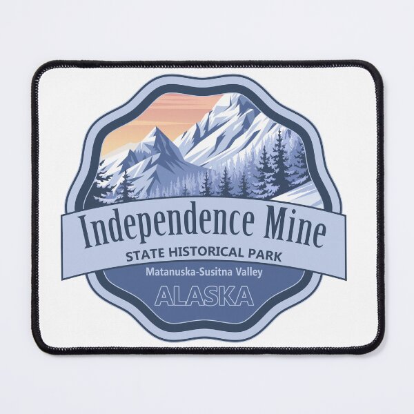 Item preview, Independence Mine State Historical Park, Alaska designed and sold by Wanderful-roads.