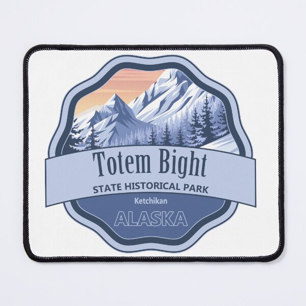 Item preview, Totem Bight State Historical Park, Alaska designed and sold by Wanderful-roads.
