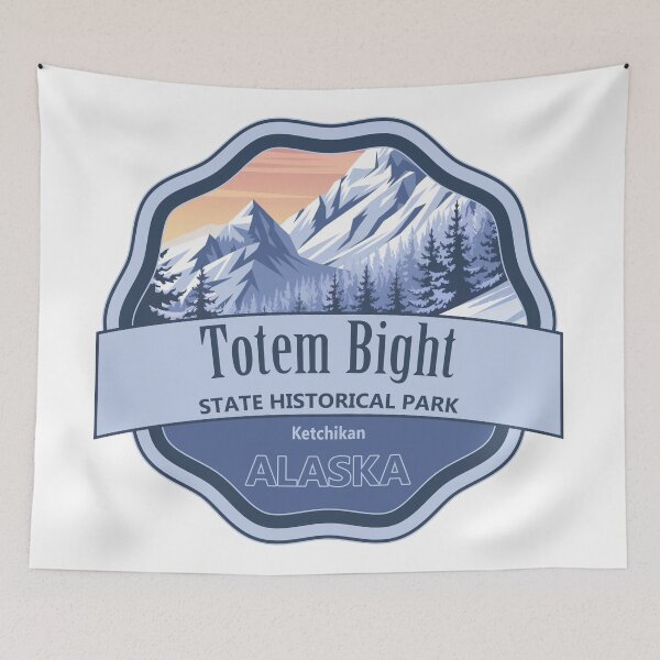 Item preview, Totem Bight State Historical Park, Alaska designed and sold by Wanderful-roads.