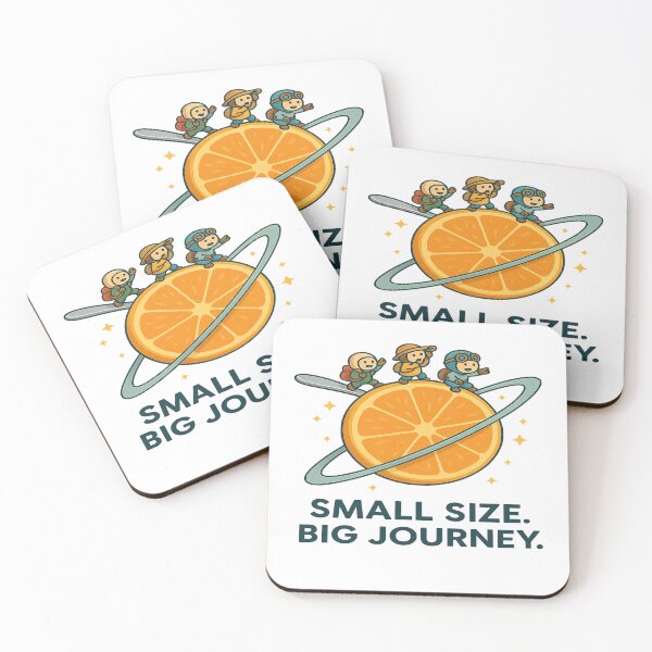 Item preview, Tiny Planet Travelers – Small Size, Big Journey designed and sold by PastimeMastery.